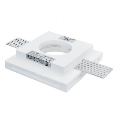 LED Ceiling Fitting, Square, Gypsum, Square 3