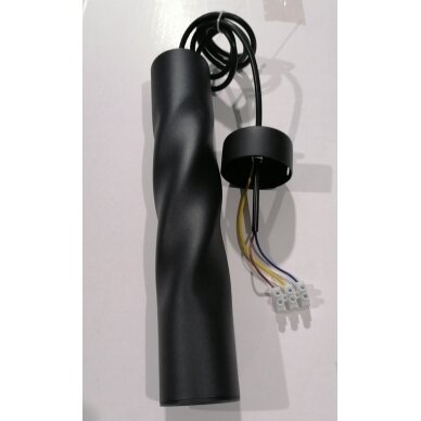 LED Hanging Fixture Socket, Black, 300mm 1