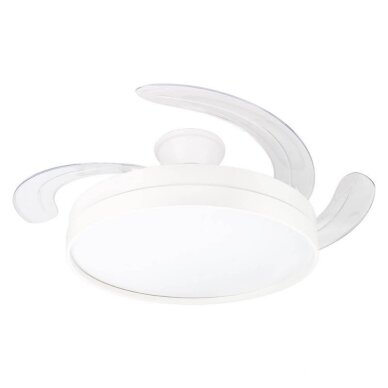 LED lubų šviestuvas/ventiliatorius, 36W, CCT šviesa, baltas, nuotolinis valdymas 1 LED lubų šviestuvas/ventiliatorius, 36W, CCT šviesa, baltas, nuotolinis valdymas 1