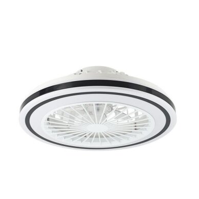 LED Fan Ceiling, 36W, CCT, White/Black, Remote Control 1