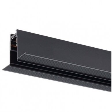 LED Magnetic Track System R15, width 1.9cm, Built-In, Black, length 2m 1