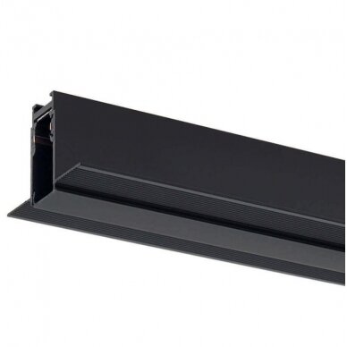 LED Magnetic Track System R15, width 1.9cm, Built-In, Black, length 2m 2