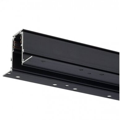 LED Magnetic Track System R20, width 2.5cm, Built-In, Black, length 1.5m 1