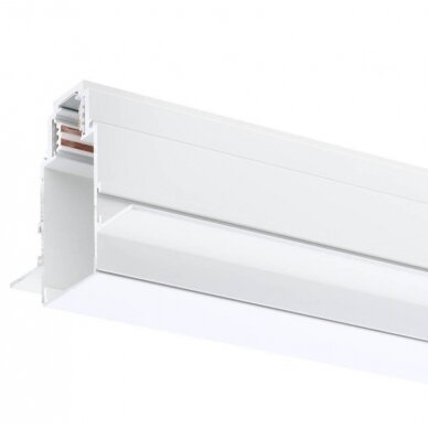 LED magnetinė sistema R35B, plotis 3.5cm, įmontuojama, balta, ilgis 1.5m 2