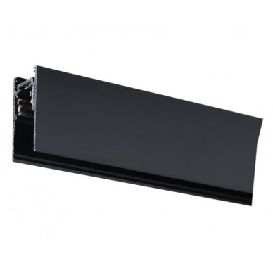 LED Magnetic Track System S20, width 2.5cm, Hanging/Surface, Black, length 2m