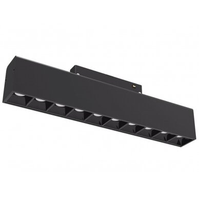 LED magnetinis linijinis prožektorius M35, 10W, 800Lm, 5 lemputės, juodas, neutrali balta šviesa LED magnetinis linijinis prožektorius M35, 10W, 800Lm, 5 lemputės, juodas, neutrali balta šviesa