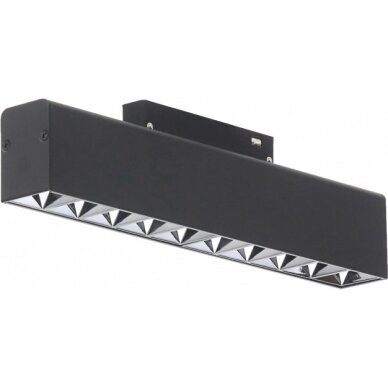 LED Magnetic Linear Floodlight M35, 20W, 1600Lm, 10 Heads, Black, Warm Light 2