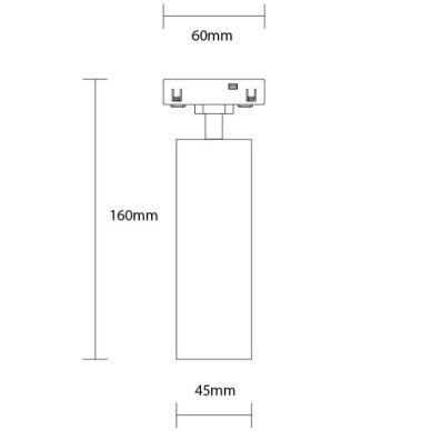 LED Magnetic Spot Floodlight M05, 48V, 15W, Warm Light 1
