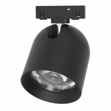 LED magnetinis šviestuvas M05, 10W, su lęšiu, šilta balta šviesa