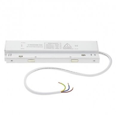 LED magnetinių prožektorių R35 maitinimo šaltinis, 48V, 100W 2