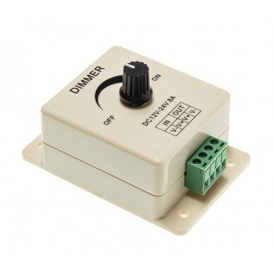 LED Rotated Dimmer, 12-24V, 96W