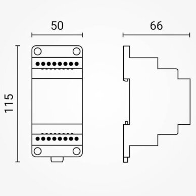 LED Power Repeater, 12-24V, 5A/Ch, 4 Channels 2