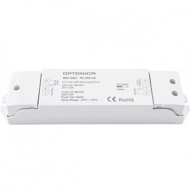 LED Dimming Driver, 12-36V, 432W 1