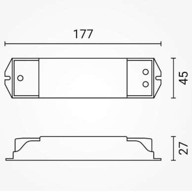 LED Dimming Driver, 12-36V, 432W 2