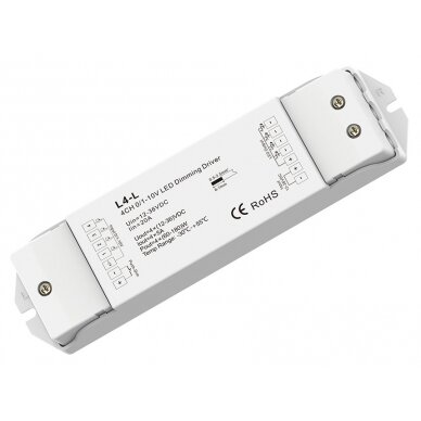 LED Dimming Driver, 12-36V, 5A/Ch, 4 Channels