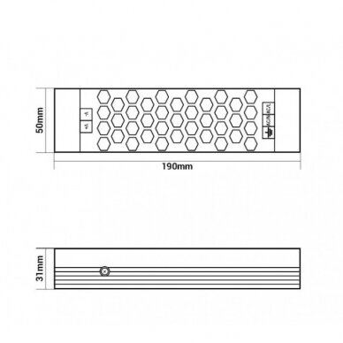 LED Power Supply, 12V, 100W, 3 Years Warranty 2