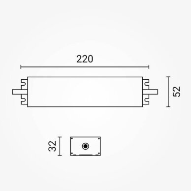 LED Waterproof Power Supply, IP67, 12V, 100W 2