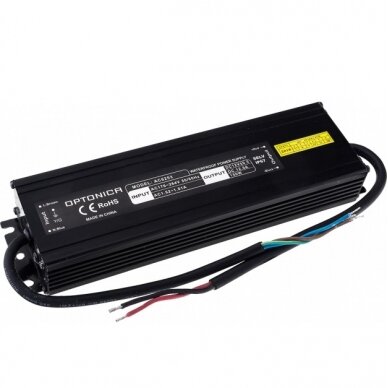 LED maitinimo šaltinis, 12V, 150W, vandeniui atsparus 1