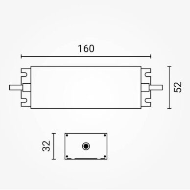 LED Waterproof Power Supply, IP67, 12V, 60W 2