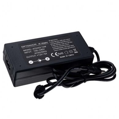 LED Power Supply, 12V, 72W, 3 Years Warranty, with AC Plug 2