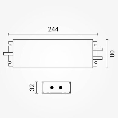 LED Waterproof Power Supply, IP67, 24V, 200W 2
