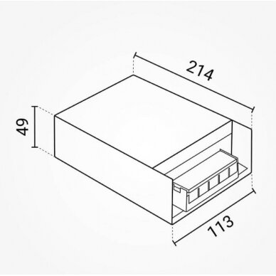 LED maitinimo šaltinis, 24V, 360W 2