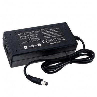 LED Power Supply, 24V, 36W, 3 Years Warranty, with AC Plug 2