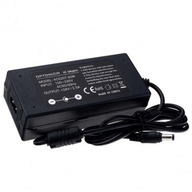 LED Power Supply, 24V, 60W, 3 Years Warranty, with AC Plug 2