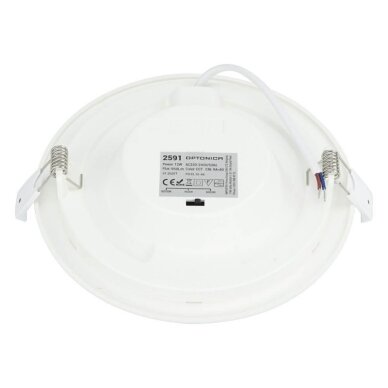 LED mini panelė, apvali, Premium Line, 12W, CCT šviesa 2