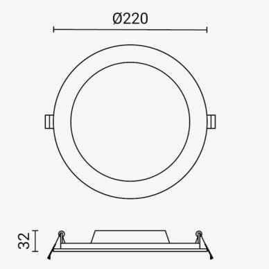LED Mini Module, Round, 3 Years Warranty, Premium Line, 18W, CCT 6