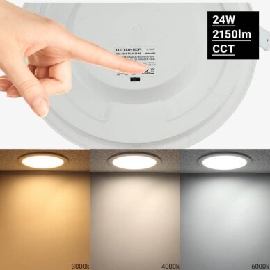 LED Mini Module, Round, 3 Years Warranty, Premium Line, 24W, CCT 3