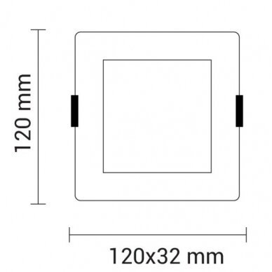 LED Mini Module, Square, 3 Years Warranty, Premium Line, 6W, CCT 3