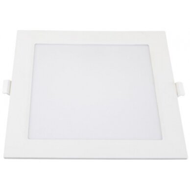 LED mini panelė, plona, foninė, kvadratinė, 12W, šilta balta šviesa LED mini panelė, plona, foninė, kvadratinė, 12W, šilta balta šviesa