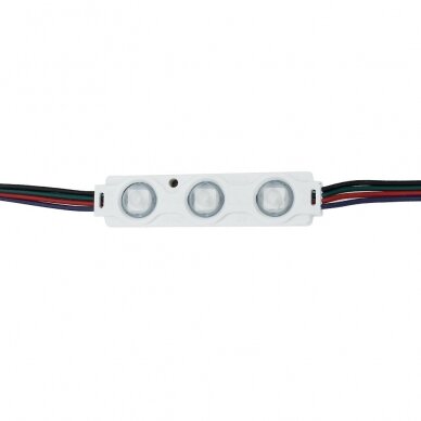 LED modulis, 0.72W, 118Lm, 12V, RGB spalvos