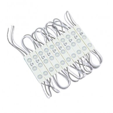 LED modulis, 0.72W, 80Lm, 12V, sniego baltumo šviesa