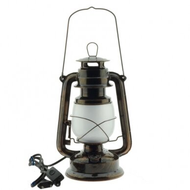 LED Flame Lamp, 5W, Bronze 1