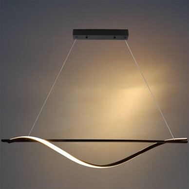LED Pendant Lamp, 17W, Sand Black, Warm Light 2