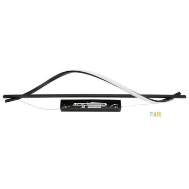 LED Pendant Lamp, 17W, Sand Black, Warm Light 1