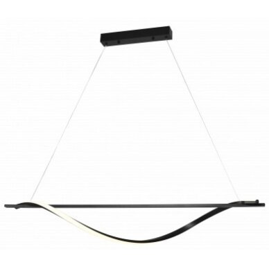 LED Pendant Lamp, 17W, Sand Black, Warm Light