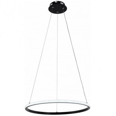 LED pakabinamas šviestuvas, 30W, juodas, dimeriuojamas, nuotolinis valdymas, CCT LED pakabinamas šviestuvas, 30W, juodas, dimeriuojamas, nuotolinis valdymas, CCT