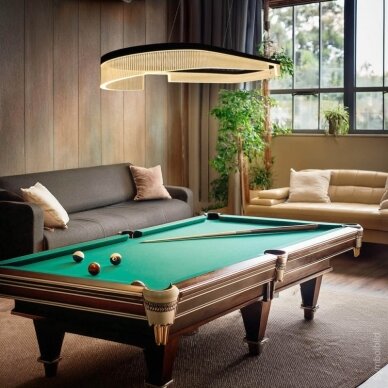 LED Pendant Lamp, 30W, Sand Black, Warm Light 4