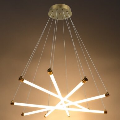 LED pakabinamas šviestuvas, 35W, vario, šilta balta šviesa 3