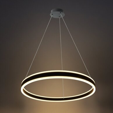 LED Pendant Lamp, 36W, Sand Black, Warm Light 2
