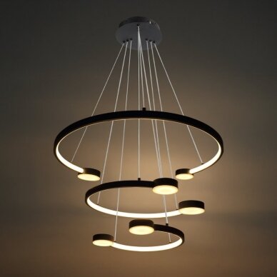 LED Pendant Lamp, 40W, Copper+White, Warm Light 3