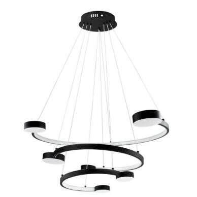 LED Pendant Lamp, 40W, Copper+White, Warm Light 1