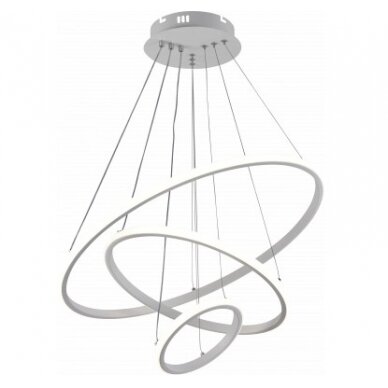 LED pakabinamas šviestuvas, 78W, baltas, dimeriuojamas, nuotolinis valdymas, CCT 1 LED pakabinamas šviestuvas, 78W, baltas, dimeriuojamas, nuotolinis valdymas, CCT 1