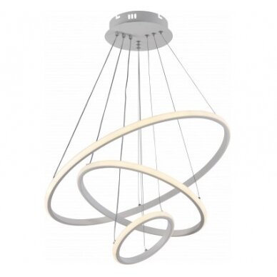 LED pakabinamas šviestuvas, 78W, baltas, dimeriuojamas, nuotolinis valdymas, CCT 2 LED pakabinamas šviestuvas, 78W, baltas, dimeriuojamas, nuotolinis valdymas, CCT 2