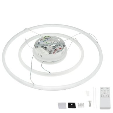 LED pakabinamas šviestuvas, 78W, baltas, dimeriuojamas, nuotolinis valdymas, CCT 3 LED pakabinamas šviestuvas, 78W, baltas, dimeriuojamas, nuotolinis valdymas, CCT 3