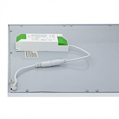LED panelė, 120x30, 36W, UGR<19, šilta balta šviesa 1