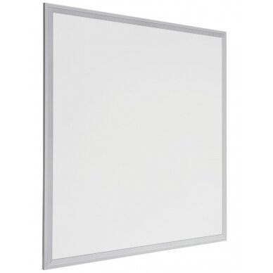 LED panelė, 60x60, 25W, su maitinimu, TP(b) difuzorius, nemirganti, šalta balta šviesa